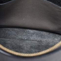 مملوكة مسبقًا Celine Grey Leather Mini Belt Top Handle Bag