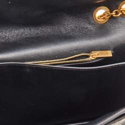 Pre Owned Celine Tri Color Leather and Python Pocket Envelope Shoulder Bag