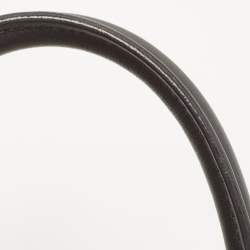 Pre Owned حقيبة يد توتس سيلين نانو لاغيدج جلد وجلد ثعبان بيج/أسود