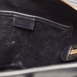 Pre Owned Céline Tri Color Leather and Nubuck Nano Luggage Tote