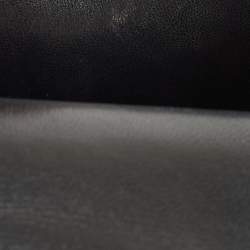 Pre Owned Celine Cream/Black Watersnake Small Trotteur Crossbody Bag