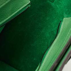 Pre Owned حقيبة يد توتس سيلين نانو لاغيدج جلد وجلد ثعبان بيج/أسود