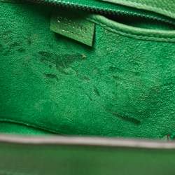 Pre Owned حقيبة يد توتس سيلين نانو لاغيدج جلد وجلد ثعبان بيج/أسود