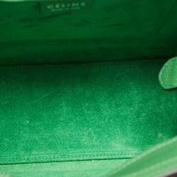 Pre Owned حقيبة يد توتس سيلين نانو لاغيدج جلد وجلد ثعبان بيج/أسود