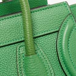 Pre Owned حقيبة يد توتس سيلين نانو لاغيدج جلد وجلد ثعبان بيج/أسود