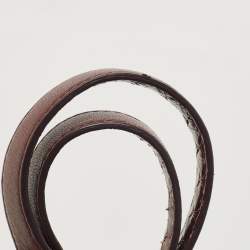 Pre Owned Celine Burgundy Python Medium Classic Box Shoulder Bag