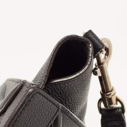 Pre Owned Celine Black Leather Nano Luggage Tote