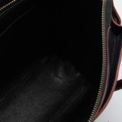 Celine Black Leather Nano Luggage Tote