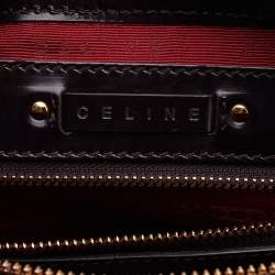 Pre Owned Celine Brown Calfhair and Leather Vintage Satchel
