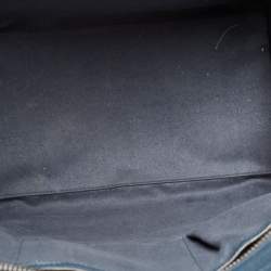 مملوكة مسبقًا Celine Navy Blue Leather Mini Luggage Tote