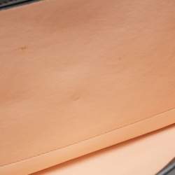 Pre Owned Celine Black Leather Clasp Flap Shoulder Bag