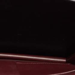 Pre Owned Celine Black Leather Large Case Flap Chain Bag