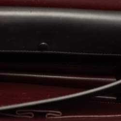 Pre Owned Celine Black Leather Large Case Flap Chain Bag