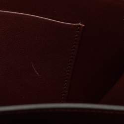 Pre Owned Celine Black Leather Large Case Flap Chain Bag