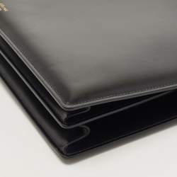 Pre Owned حقيبة سيلين جلد أسود متوسطة بيد علوية