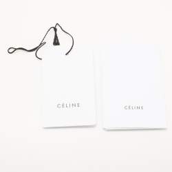 Pre Owned حقيبة سيلين جلد أسود متوسطة بيد علوية