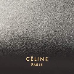 Pre Owned حقيبة سيلين جلد أسود متوسطة بيد علوية