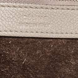 Pre Owned Celine Grey Leather Medium Tassel Phantom Cabas Tote