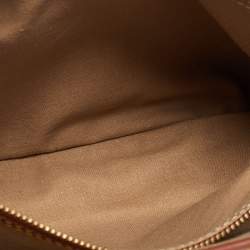 Pre Owned Celine Beige/Tan Macadam Canvas and Leather Boogie Tote