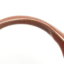 Pre Owned Celine Beige/Tan Macadam Canvas and Leather Boogie Tote