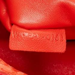 Pre Owned Celine Red Python Medium Phantom Luggage Tote