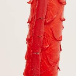 Pre Owned Celine Red Python Medium Phantom Luggage Tote