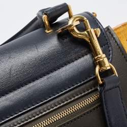 Pre Owned حقيبة يد سيلين ترابيز متوسطة جلد وجلد ثعبان ثلاثى اللون 