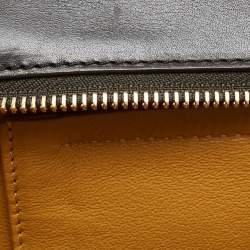 Pre Owned حقيبة يد سيلين ترابيز متوسطة جلد وجلد ثعبان ثلاثى اللون 