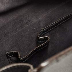 Pre Owned Celine Black Leather Medium Phantom Luggage Tote