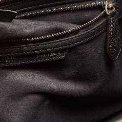 Pre Owned Celine Black Leather Medium Phantom Luggage Tote