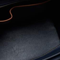 Pre Owned Celine Tricolor Leather Mini Luggage Tote