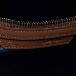 Pre Owned Celine Tricolor Leather Mini Luggage Tote