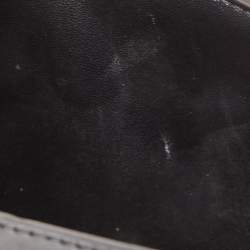 Pre Owned Celine Black/Tan Leather Large Case Flap Chain Bag