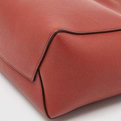 Celine Dark Claycourt Leather Small Sangle Hobo