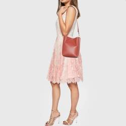 Celine Dark Claycourt Leather Small Sangle Hobo
