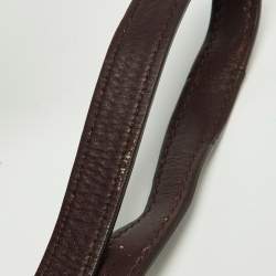 Pre Owned Celine Tri Color Leather Nano Luggage Tote