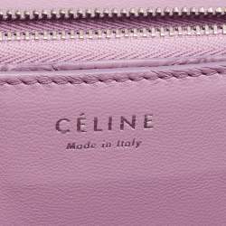 Pre Owned Celine Lilac Python Medium Classic Box Bag