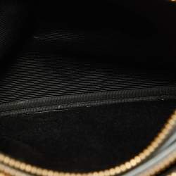 Pre Owned Celine Grey Leather Small Trio Crossbody Bag