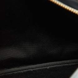 Pre Owned Celine Grey Leather Small Trio Crossbody Bag