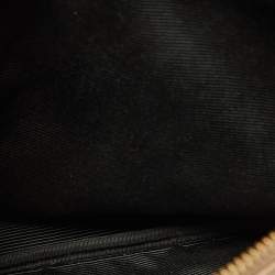 Pre Owned Celine Beige Leather Small Trio Crossbody Bag