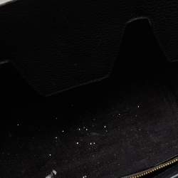 Pre Owned Celine Black Leather Mini Tie Tote