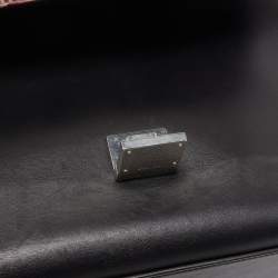 مملوكة مسبقًا Celine Tricolor Python and Leather Medium Trapeze Top Handle Bag