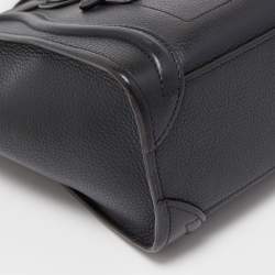 مملوكة مسبقًا حقيبة يد سيلين نانو لاغيدج جلد ثعبان أصفر