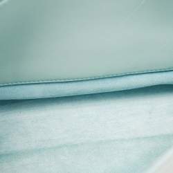 Pre Owned Celine Light Blue Leather Blade Flap Shoulder Bag