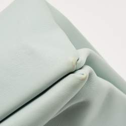 Pre Owned Celine Light Blue Leather Blade Flap Shoulder Bag