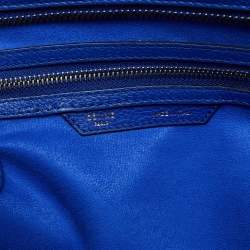 Pre Owned حقيبة يد توتس سيلين ميني لاغيديغ جلد أزرق كحلي