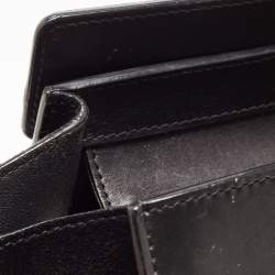 مملوكة مسبقًا Celine Black/Beige Karung,Suede and Leather Mini Luggage Tote