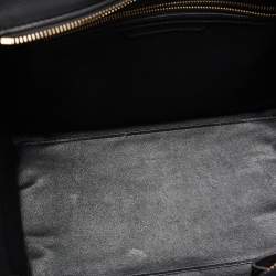 Pre Owned Celine Tri Color Leather Mini Luggage Tote