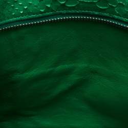 مملوكة مسبقًا Celine Green Python Nano Luggage Tote