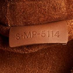 Pre Owned Celine Brown Leather Mini Tie Tote